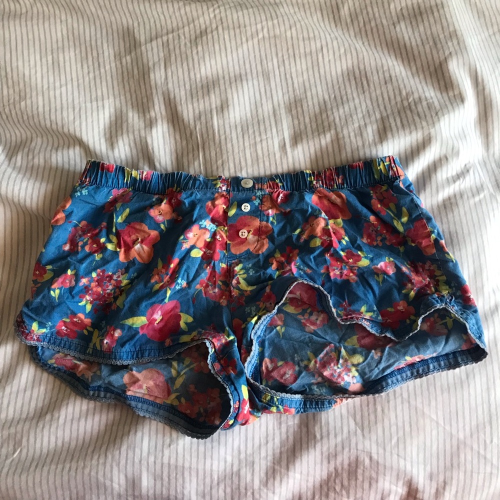 Floral Pajama Shorts